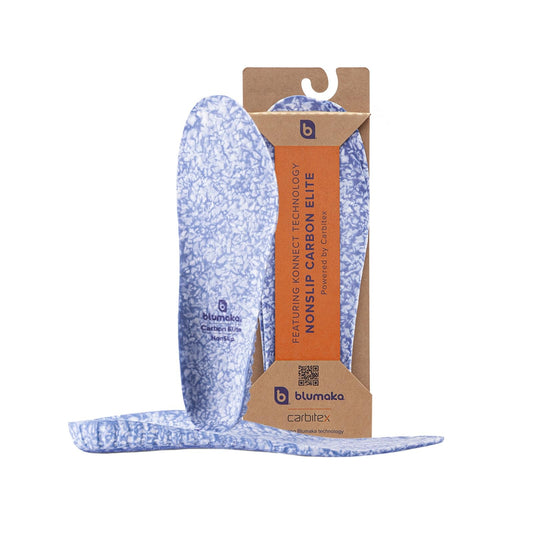 Blumaka Carbon Elite insole side view for football boots.