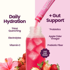 Blume SuperBelly electrolytes for daily hydration and nutrient absorption.