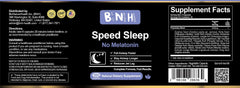 BNH packaging on shelf emphasizes clean, plant-based sleep solution.