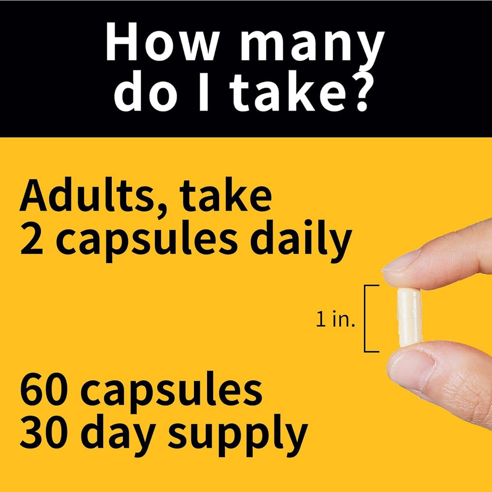 Nutrition facts on BNHealthy BN Caps showing 22 essential nutrients.