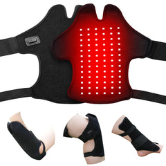 Bnlei red light therapy belt on neck delivers targeted relief and comfort.