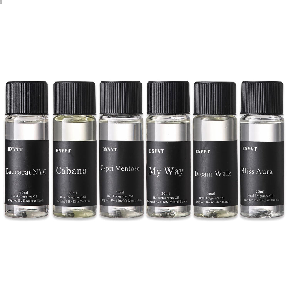 BNVVT Hotel Collection six-bottle gift set enhances refined home fragrance