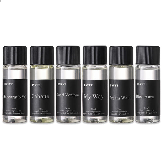 BNVVT Hotel Collection six-bottle gift set enhances refined home fragrance