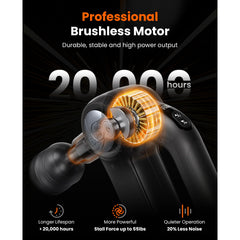 BOB AND BRAD D5 Pro Plus up to 4 hours of battery life with USB-C charging.