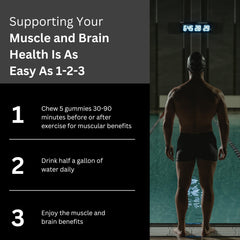 Serving of Bod Creatine Gummies showing recommended amount