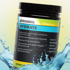 Informed Sport certified BODi Hydrate powder ensures clean hydration