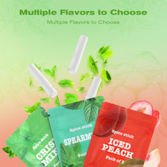 Boderi Double Mint core open reveals refreshing flavor options.