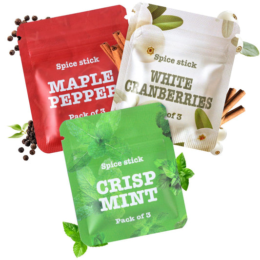 Boderi Original Cores 3-pack front view showing flavors for daily habit support