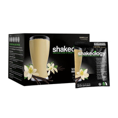 BODi Shakeology Whey Vanilla single-serve packet for on-the-go fueling