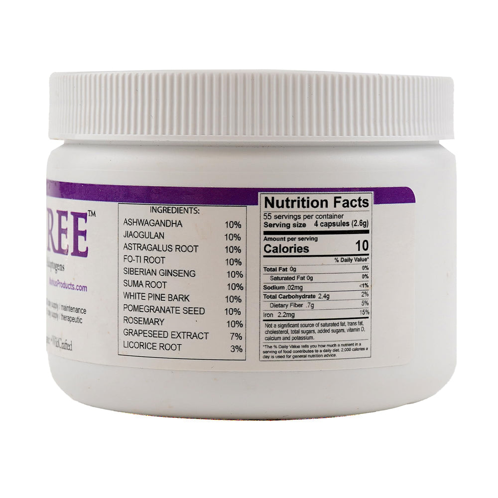 Body Force Age Free bottle on a clean desk suggesting easy daily wellness routine