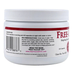 Body Force Liver Formula ingredient blend featuring herbal botanicals and minerals