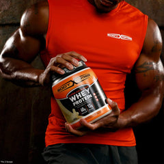 Body Fortress Mass Gainer with carbohydrates for workout fuel and post-workout nutrition.