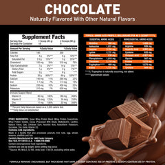 Gluten-free formula with no aspartame in Body Fortress whey powder.