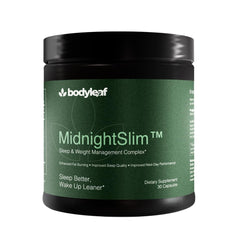 Body Leaf MidnightSlim bottle for convenient nighttime weight management.