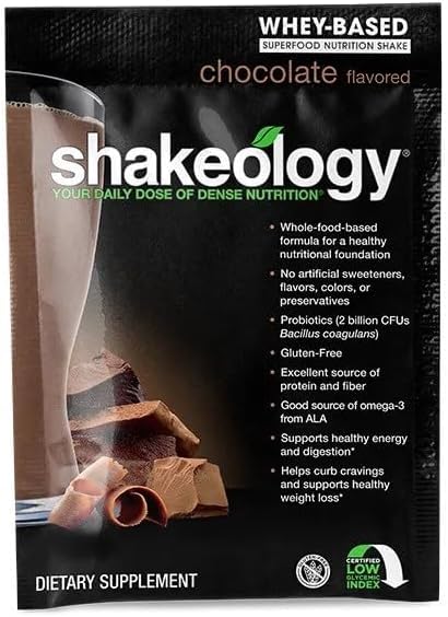 BODi Shakeology Whey Chocolate ingredients highlight premium protein blend for lean fueling.