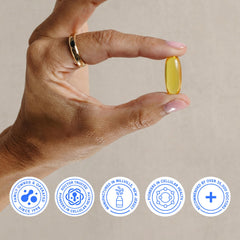 BodyBio Balance Oil serving-daily-use image suggests easy incorporation into routines.
