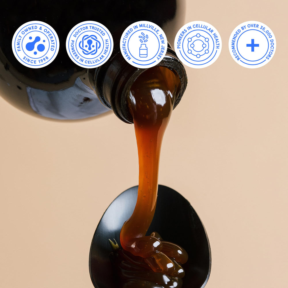 BodyBio PC bottle highlights phospholipid complex for healthy aging.