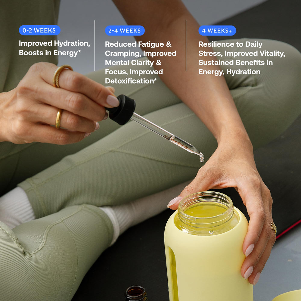 BodyBio ReMineralize kitchen counter setup for everyday use