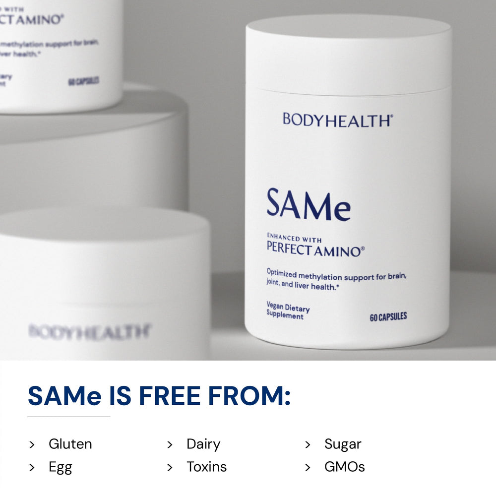 BodyHealth Same 400mg lifestyle scene implying active use and routine supplementation.