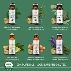 BodyJ4You rosemary oil bottle supports scalp care and focus.