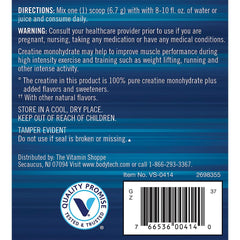 BodyTech Arctic Blast creatine scoop highlights easy daily dosing.