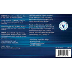 BodyTech Creatine Monohydrate Powder dissolving in liquid for easy mixability.