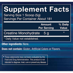 BodyTech Creatine Monohydrate Powder scoop showing precise 5g serving.