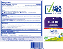 Boiron Coffea Cruda 30C packaging with blue health pen.