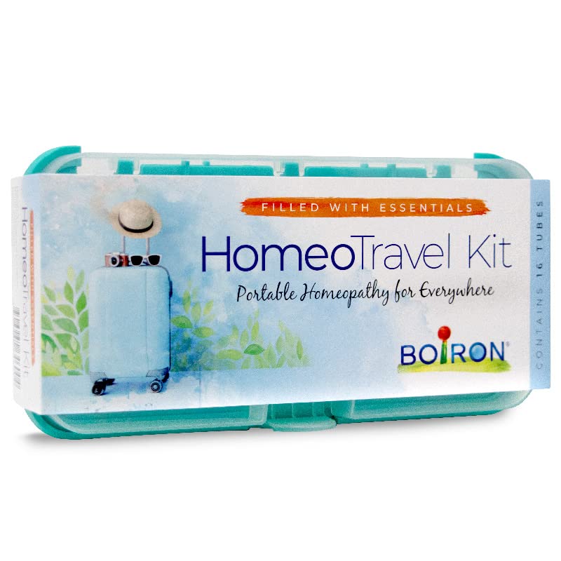 Boiron HomeoTravel kit case for organized travel first aid
