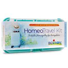 Boiron HomeoTravel kit case for organized travel first aid