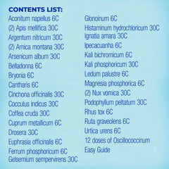 Boiron Homeotravel aconitum napellus 30C tube close-up for travel calm.