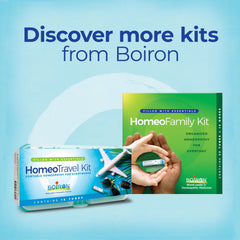 Boiron Homeotravel cocculus indicus 6C tube close-up for motion sensitivity on trips.