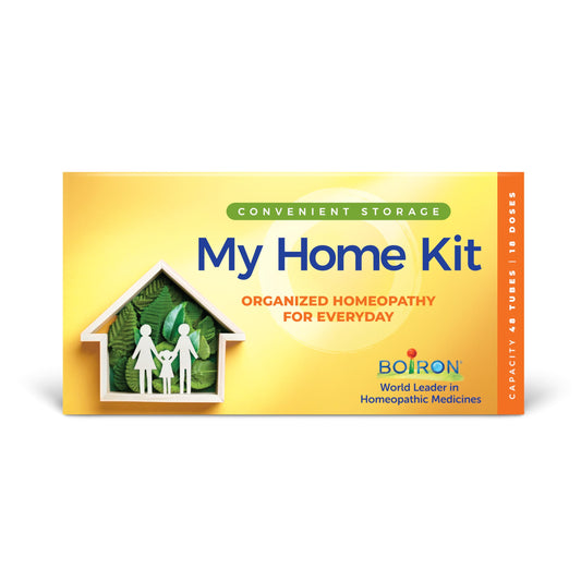 Boiron My Home Kit storage case open keeps tubes neatly organized