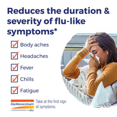 Boiron Oscillococcinum 60-dose pack highlights two boxes included.