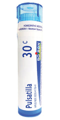 Boiron Pulsatilla 30C pellets in bottle for cold symptom relief