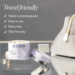 Boka eco-friendly packaging designed for travel and sustainability