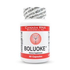Boluoke Canada RNA bottle image showing capsules for daily coagulation balance support.