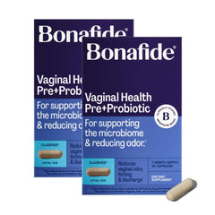 Bonafide Clairvee bottle front for daily comfort support