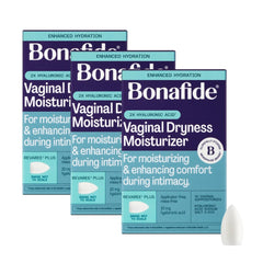 Bonafide Revaree Plus applying the moisturizer for instant hydration.