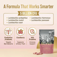 BOND BPA-free pouch packaging for probiotic storage