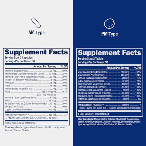 Grow Up AM capsules shown with essential minerals for daily growth.