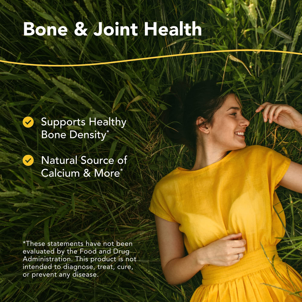 BoneActiv bottle back label highlighting non-GMO ingredients