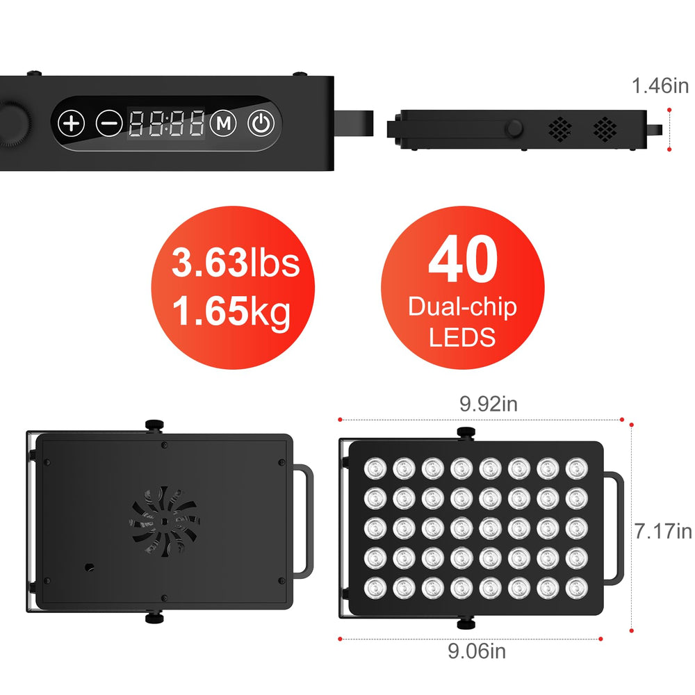 Bonlibro BN-40 portable design supports use at home, office, or gym.