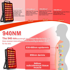 Bonlibro BN-40 quadwave close-up LEDs highlight 630/660/850/940 nm range.