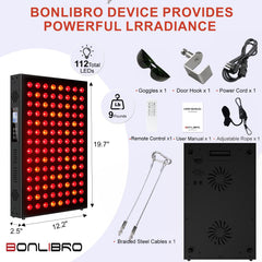BONLIBRO red light panel skin glow preview suggests improved appearance
