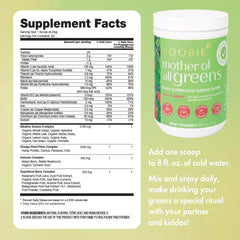 Boobie Mother of All Greens nurse-formulated formula image