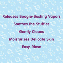 Boogie Botanical Bubble Bath essential oils deliver a fresh minty aroma for soothing moments.