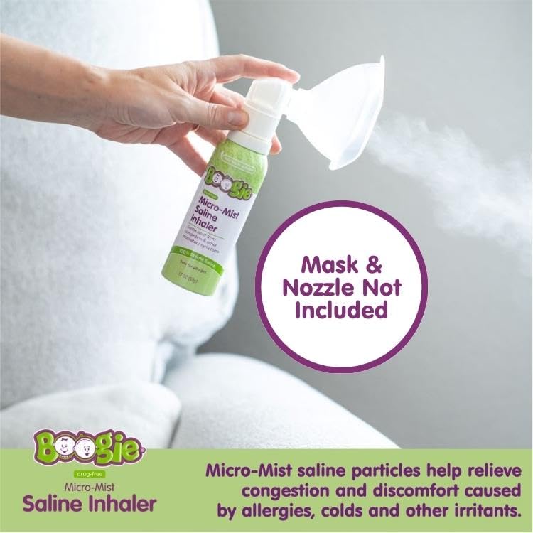 Boogie Micro-Mist pediatrician-recommended design for gentle use