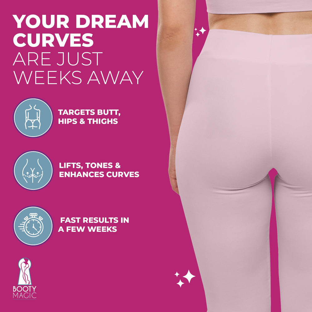 Booty Magic pills close-up as part of a simple regimen