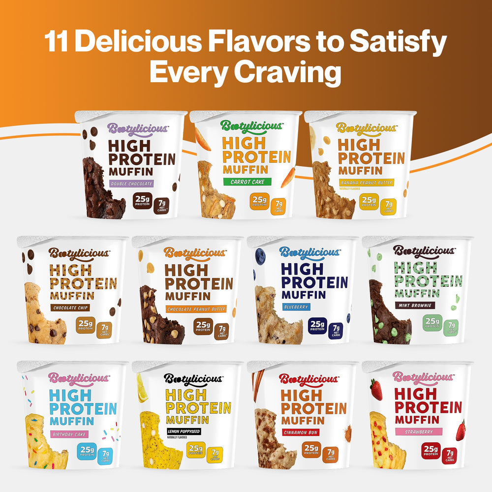 Bootylicious muffin easy breakfast snack ready to grab on the go